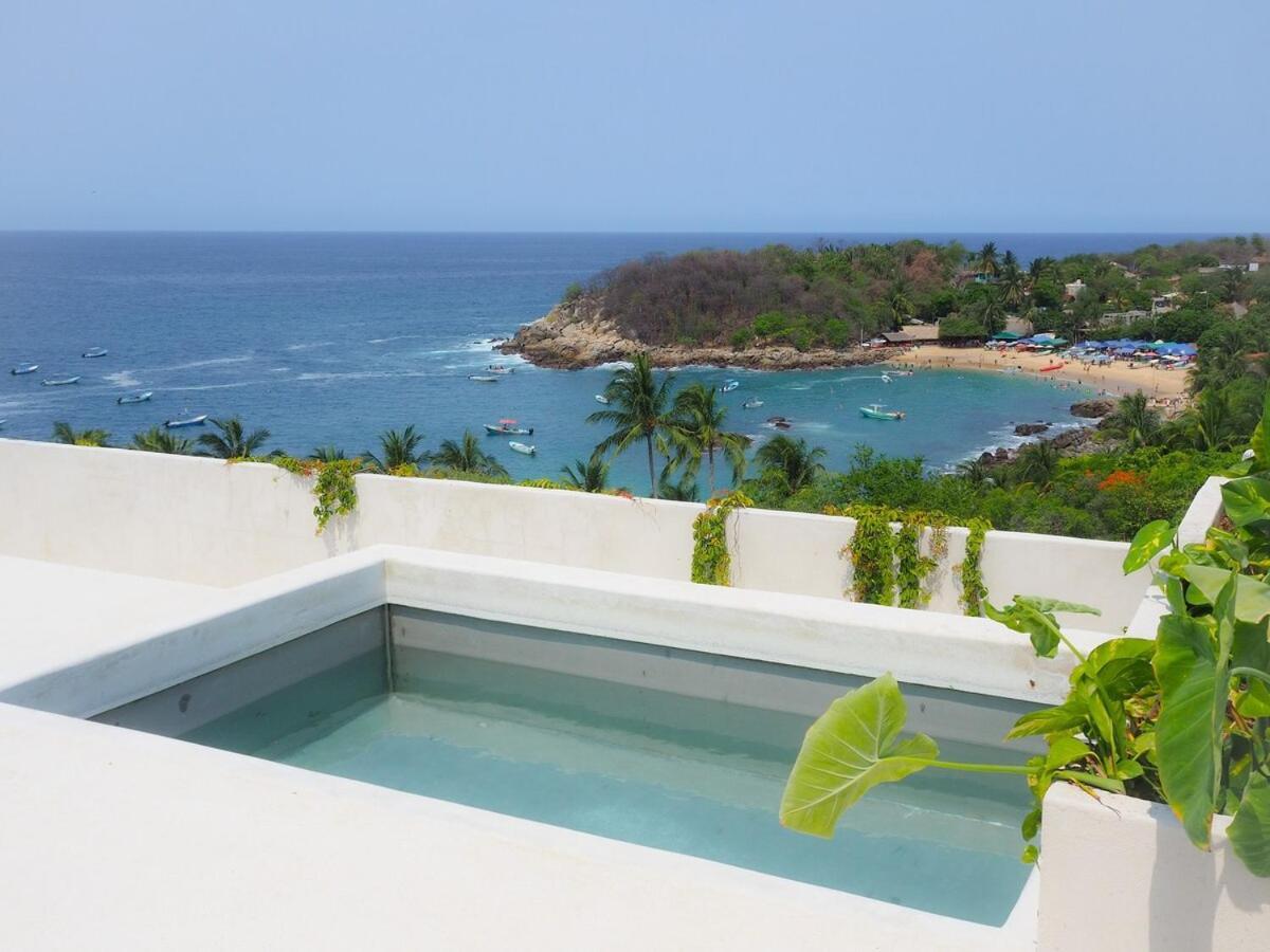 Отель Casa Cascada - Adults Only Пуэрто-Эскондидо Экстерьер фото