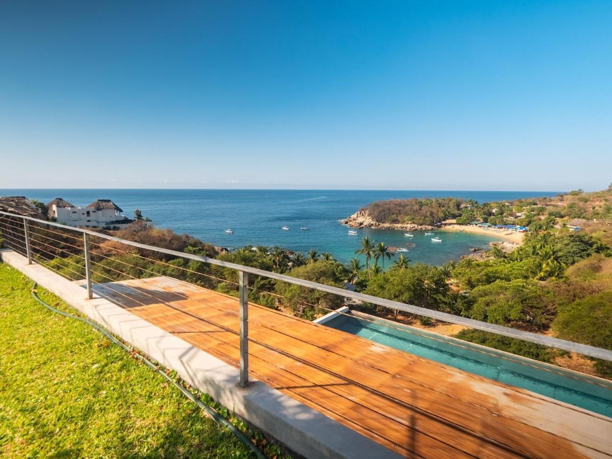 Отель Casa Cascada - Adults Only Пуэрто-Эскондидо Экстерьер фото